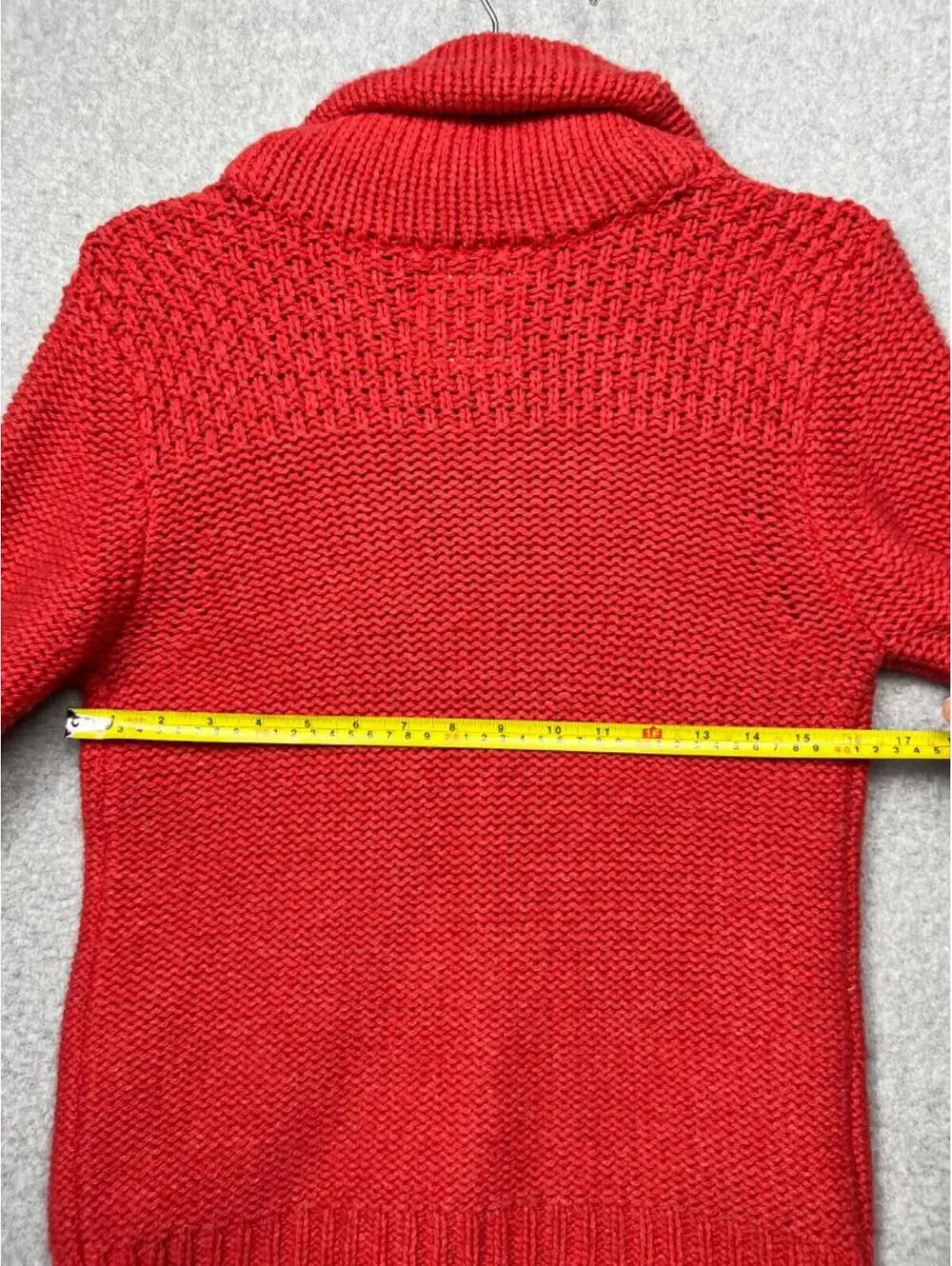 American Eagle Womens Knit Wool Blend Cardigan Sweater Grandma Casual L Rabbit